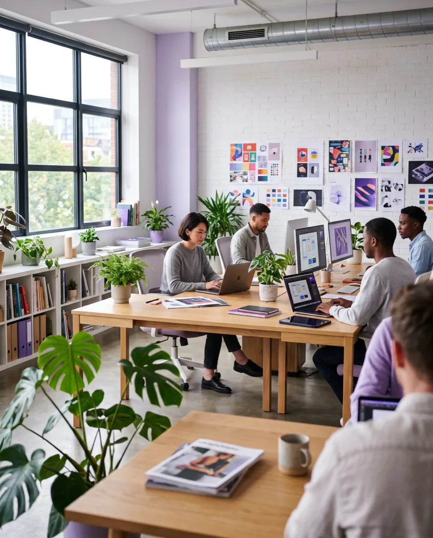 Les bureaux de l'agence Publisoft